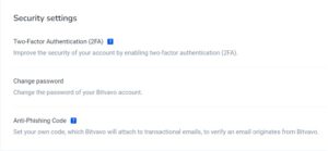 Bitvavo 2FA